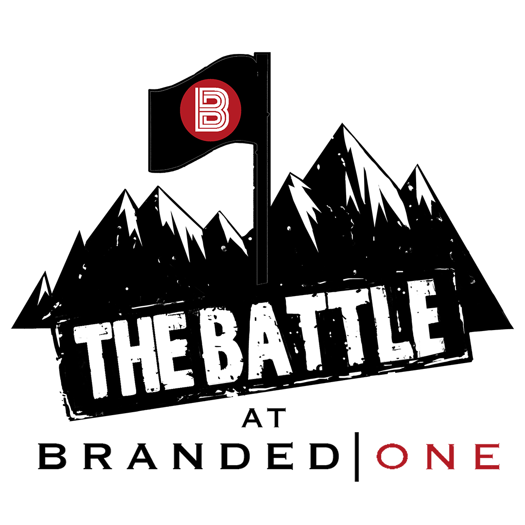 The Battle at Branded One 2024 - Mr. Olympia logo
