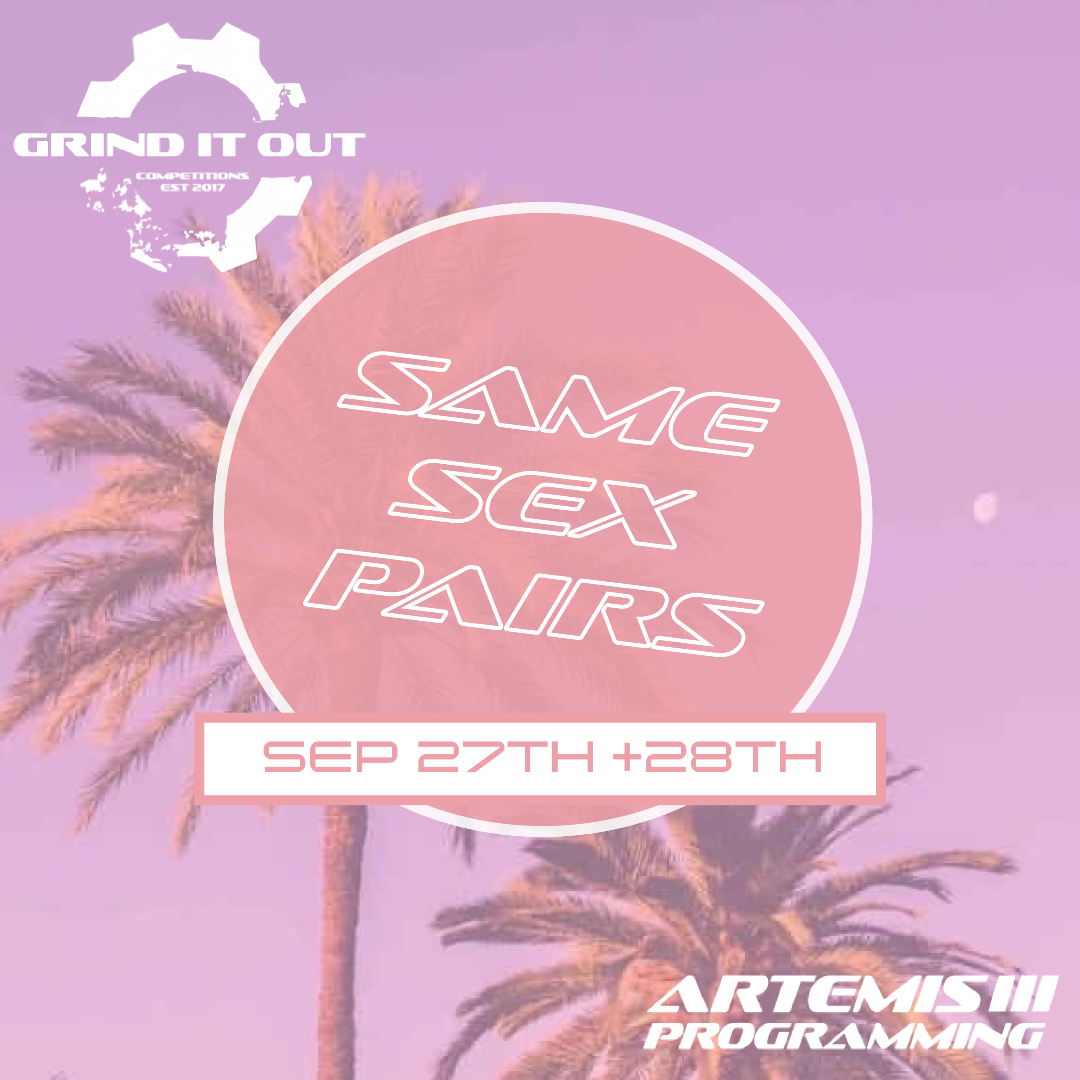 GRIND IT OUT - SUMMER SAME SEX PAIRS logo