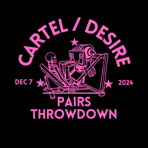 CARTEL/DESIRE PAIRS THROWDOWN logo