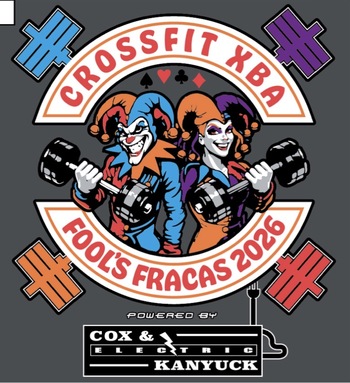 FOOLS FRACAS 2026 powered by Cox & Kanyuck Electric logo