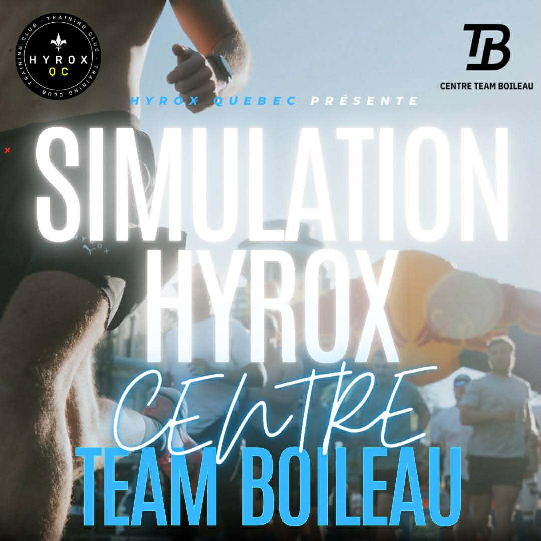 Simulation Hyrox Quebec - Centre Team Boileau logo