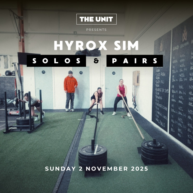THE UNIT - Hyrox Doubles & Solos Sim logo