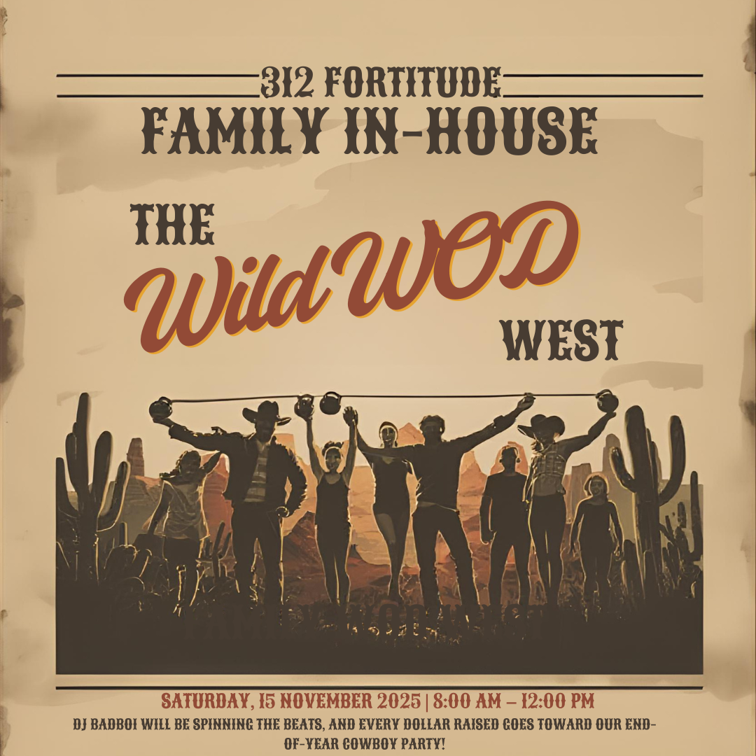 312 Fortitude Family In-House: The Wild WOD West logo