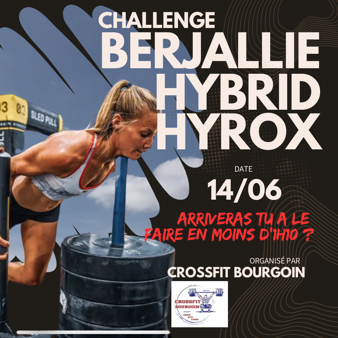 Challenge BERJALLIE HYBRID HYROX logo