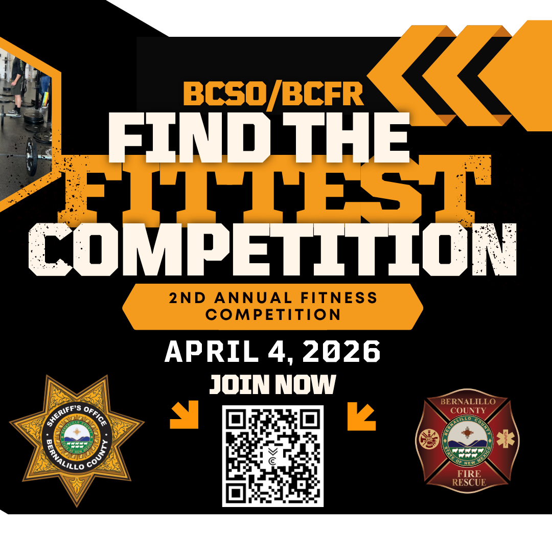 BCSO/BCFR 2026 Find the Fittest logo