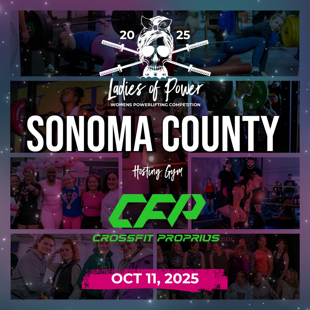 Ladies of Power Sonoma County 2025 logo