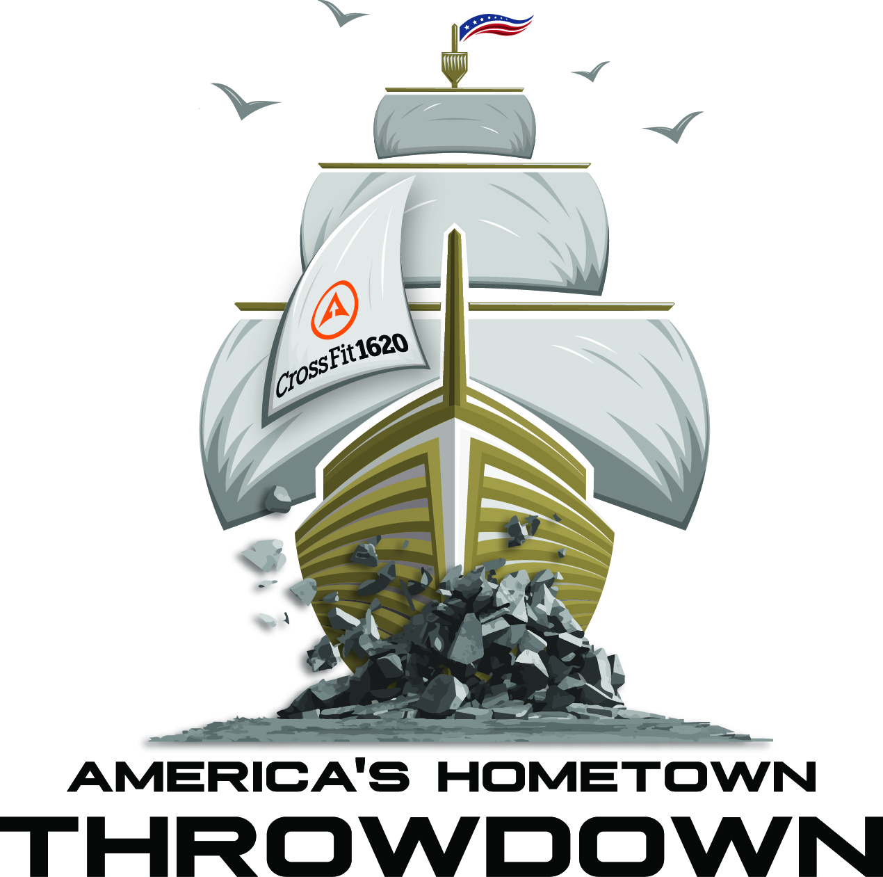 Americas Hometown Throwdown 2025 logo