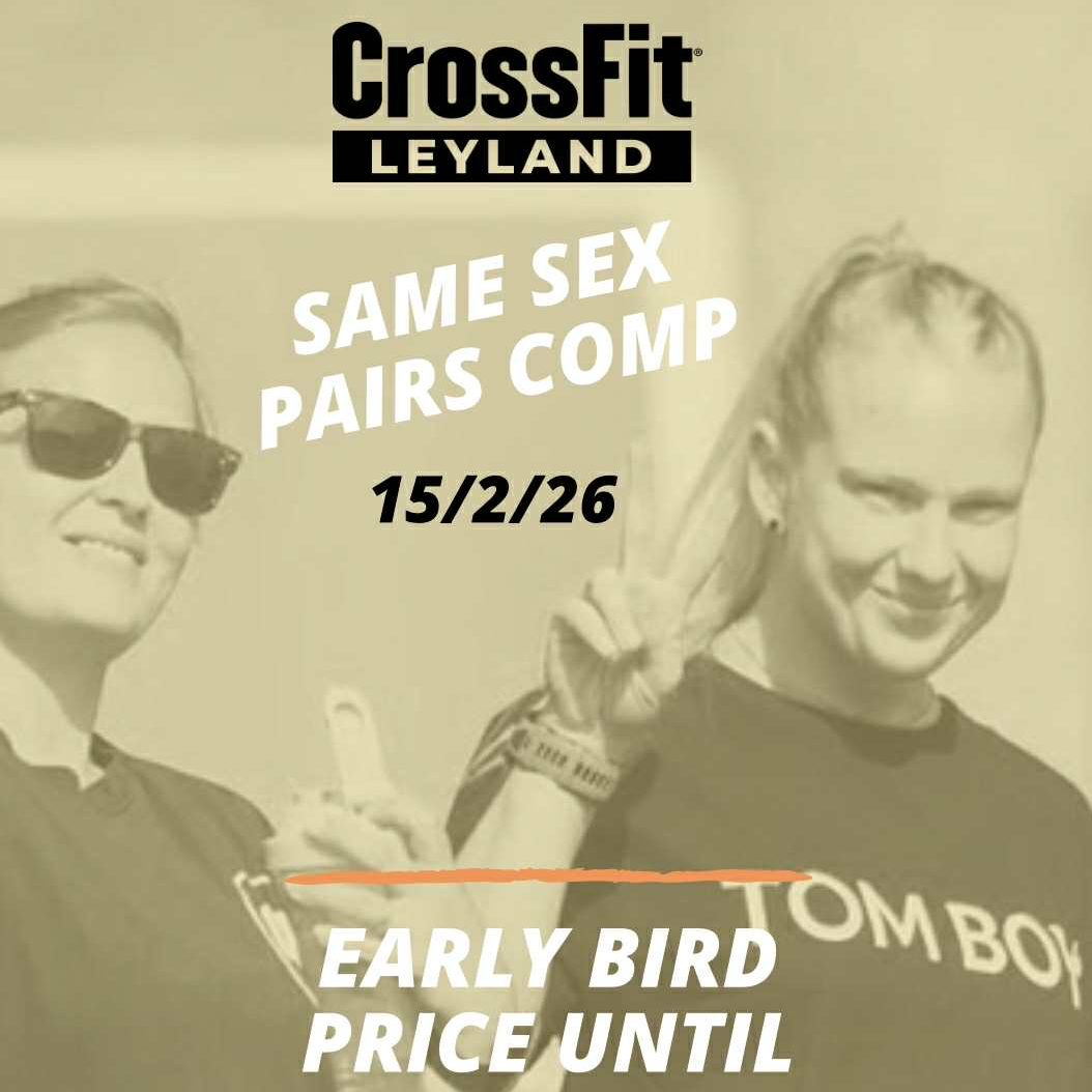 CrossFit Leyland Same Sex Pairs Competition logo