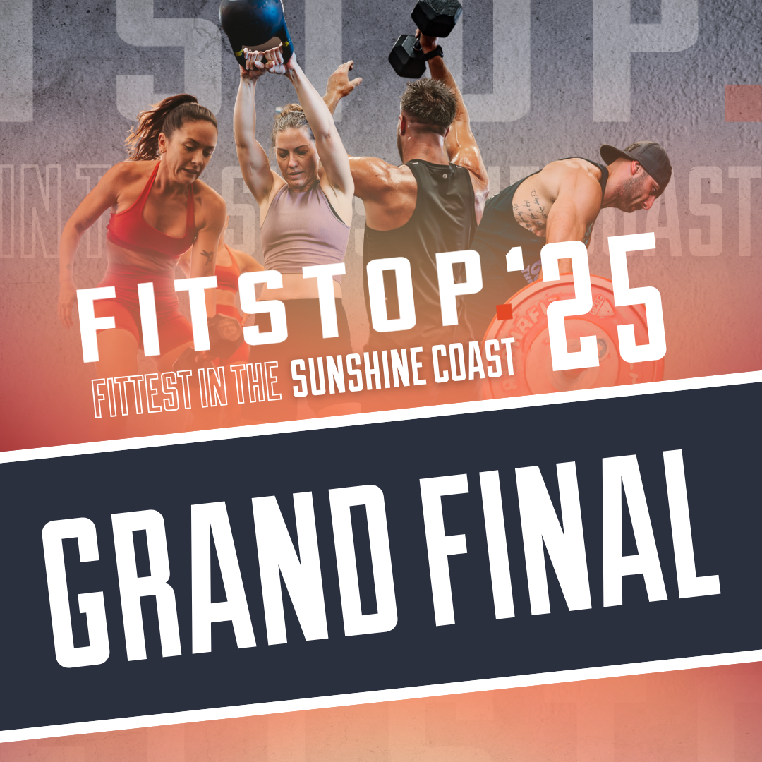 Fitstops Fittest in the Sunshine Coast - GRAND FINAL logo