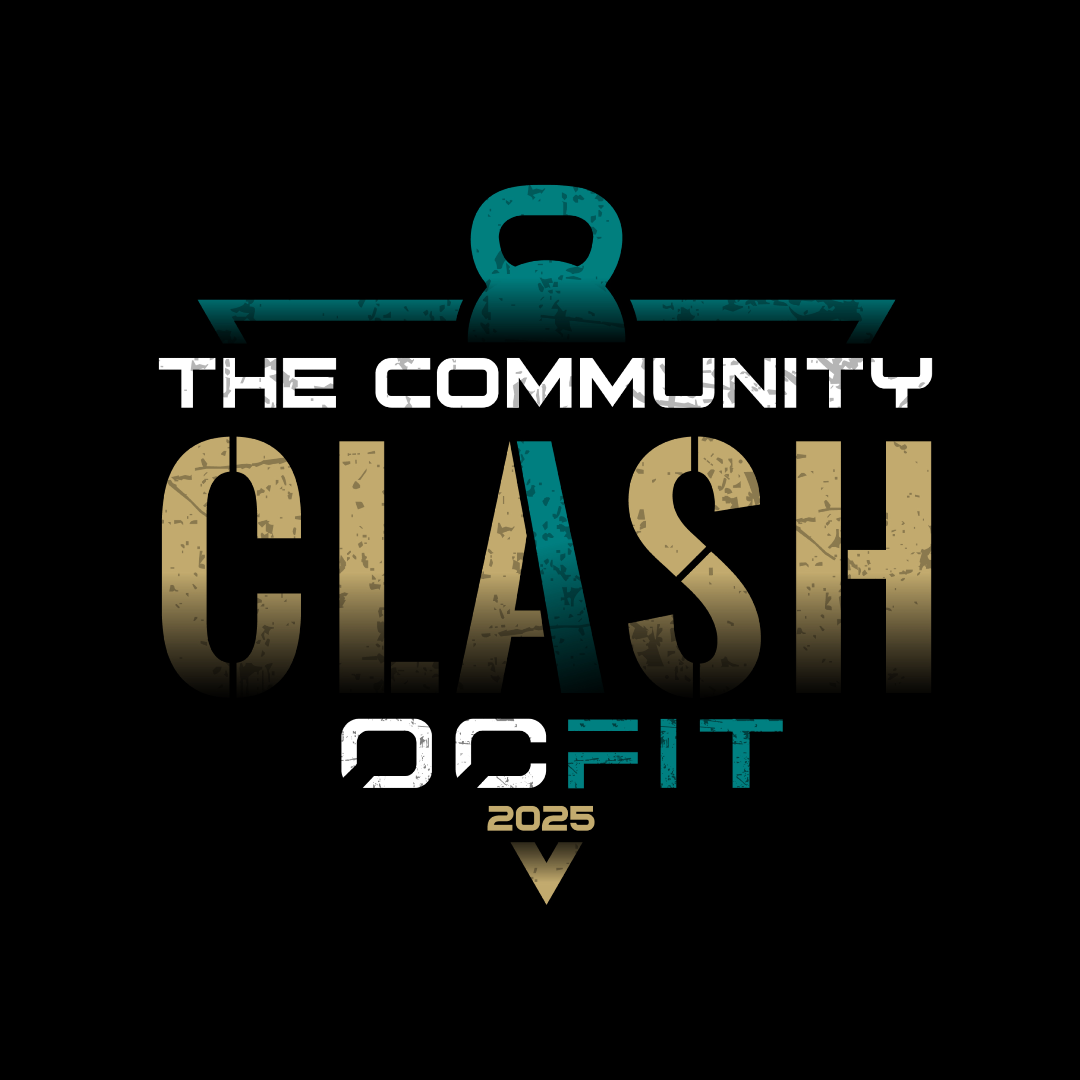 THE 2025 COMMUNITY CLASH BY OCFIT logo
