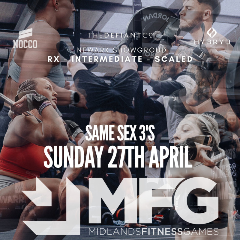 Midlands Fitness Games - Same Sex 3's logo