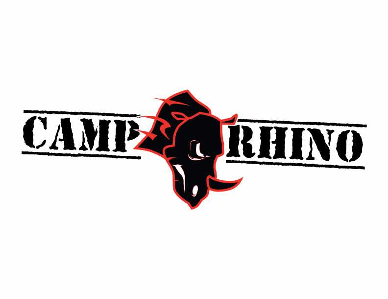 UNAA Ninja Competition at Camp Rhino logo