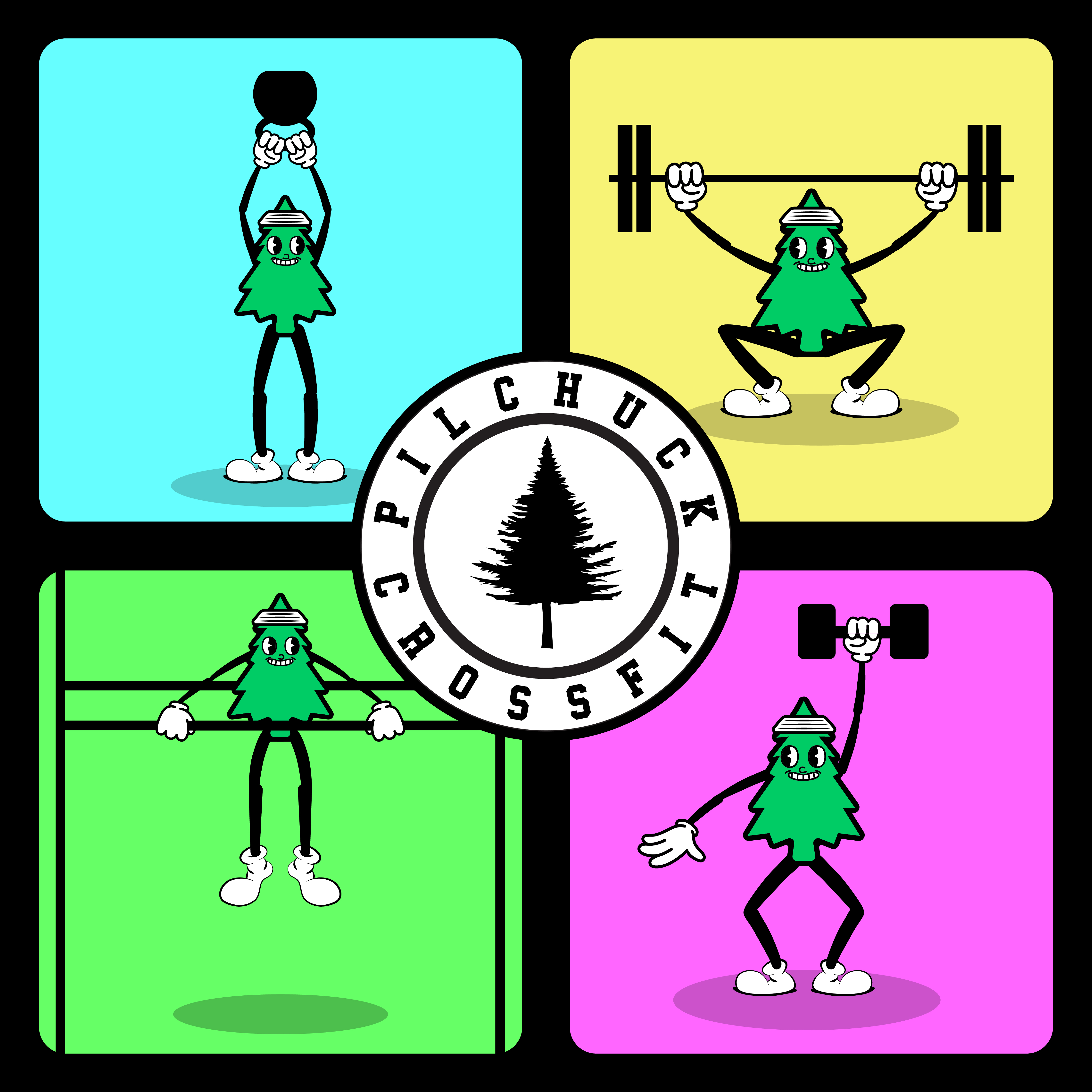 PCF SweatFest 2024 logo