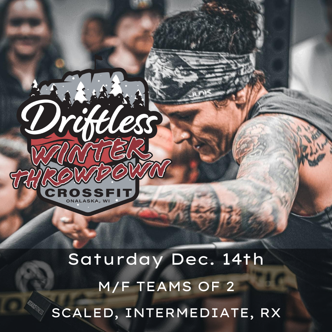 Driftless CrossFit Winter Throwdown logo