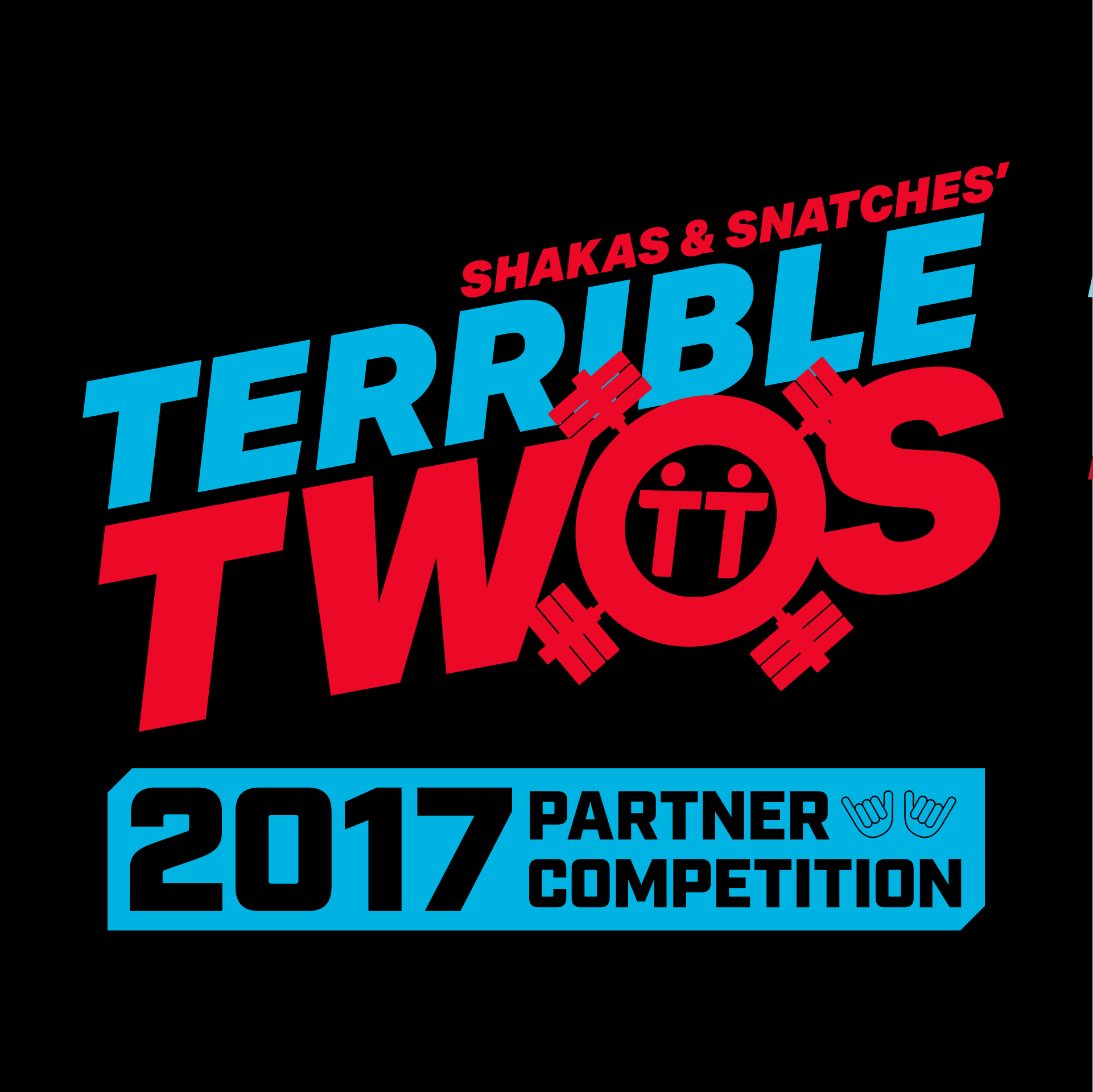 2017 Terrible Twos - Shakas & Snatches logo