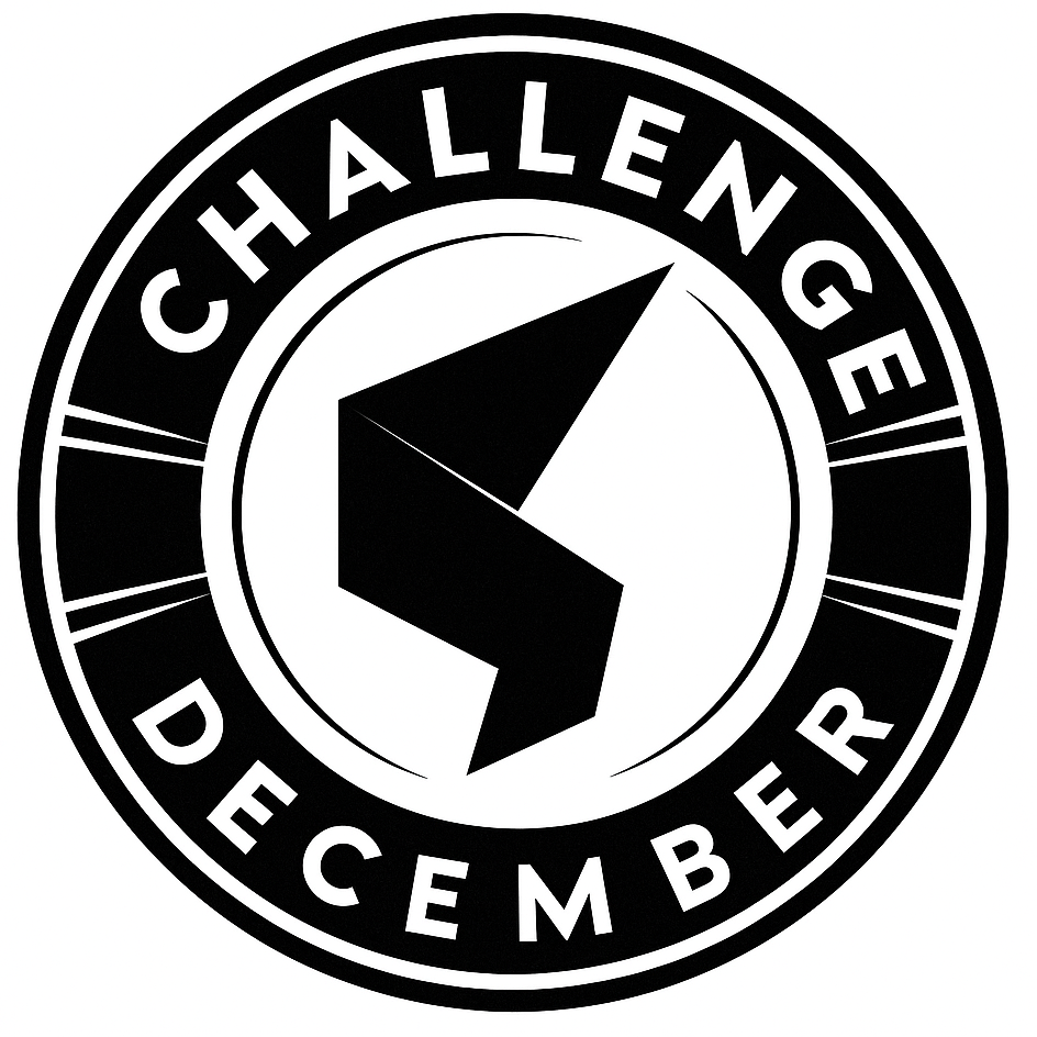 CHALLENGE DECEMBRE by Simply 2025 logo