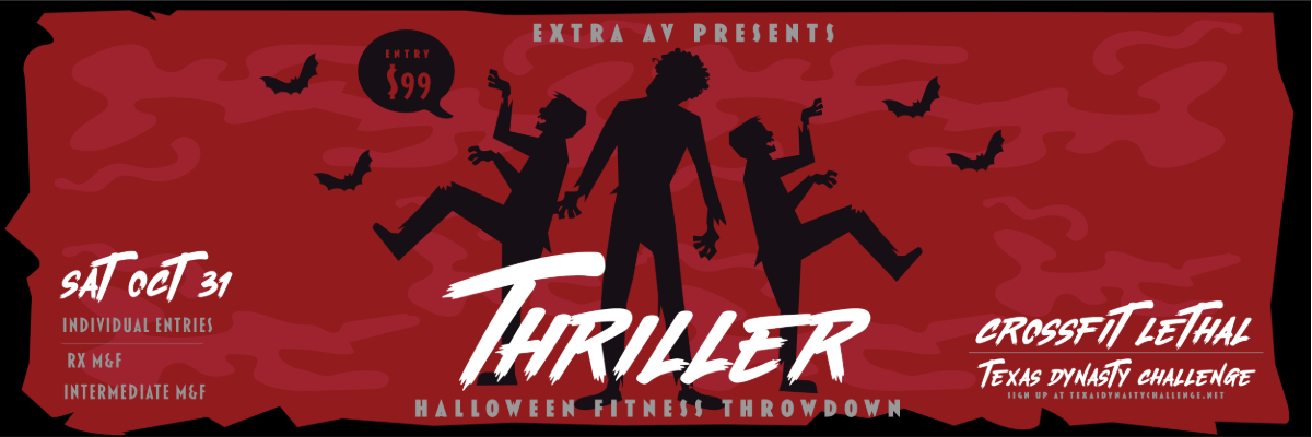 The Extra AV Thriller Halloween Fitness Throwdown - RX Category logo