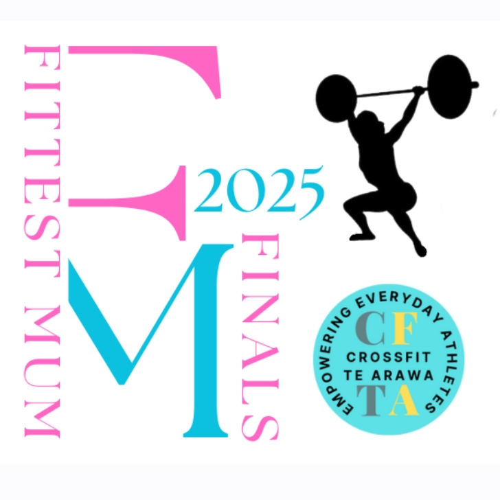 Fittest Mum Finals (🔌by CrossFit Te Arawa) logo