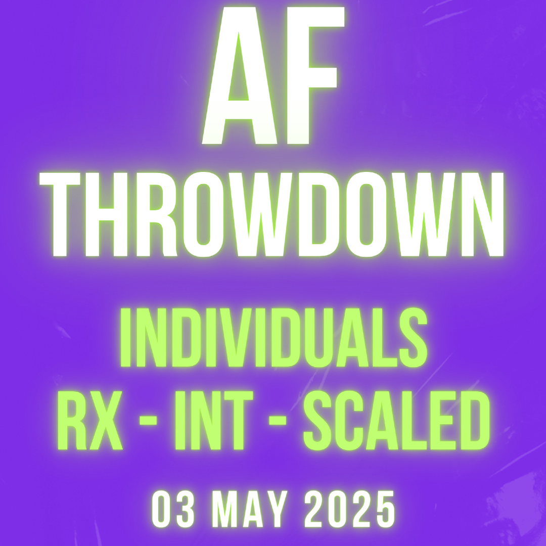 AF THROWDOWN - INDIVIDUAL logo