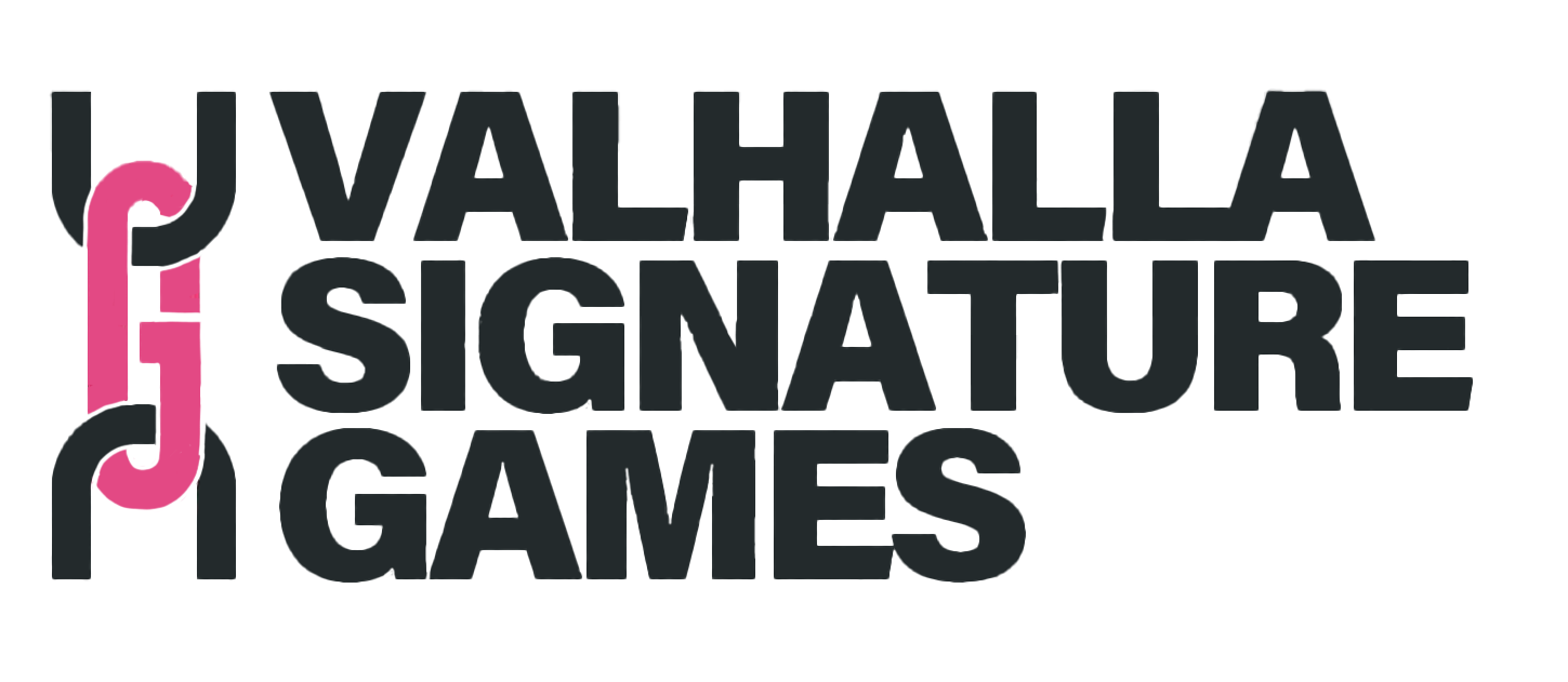 VALHALLA Signature GAMES logo