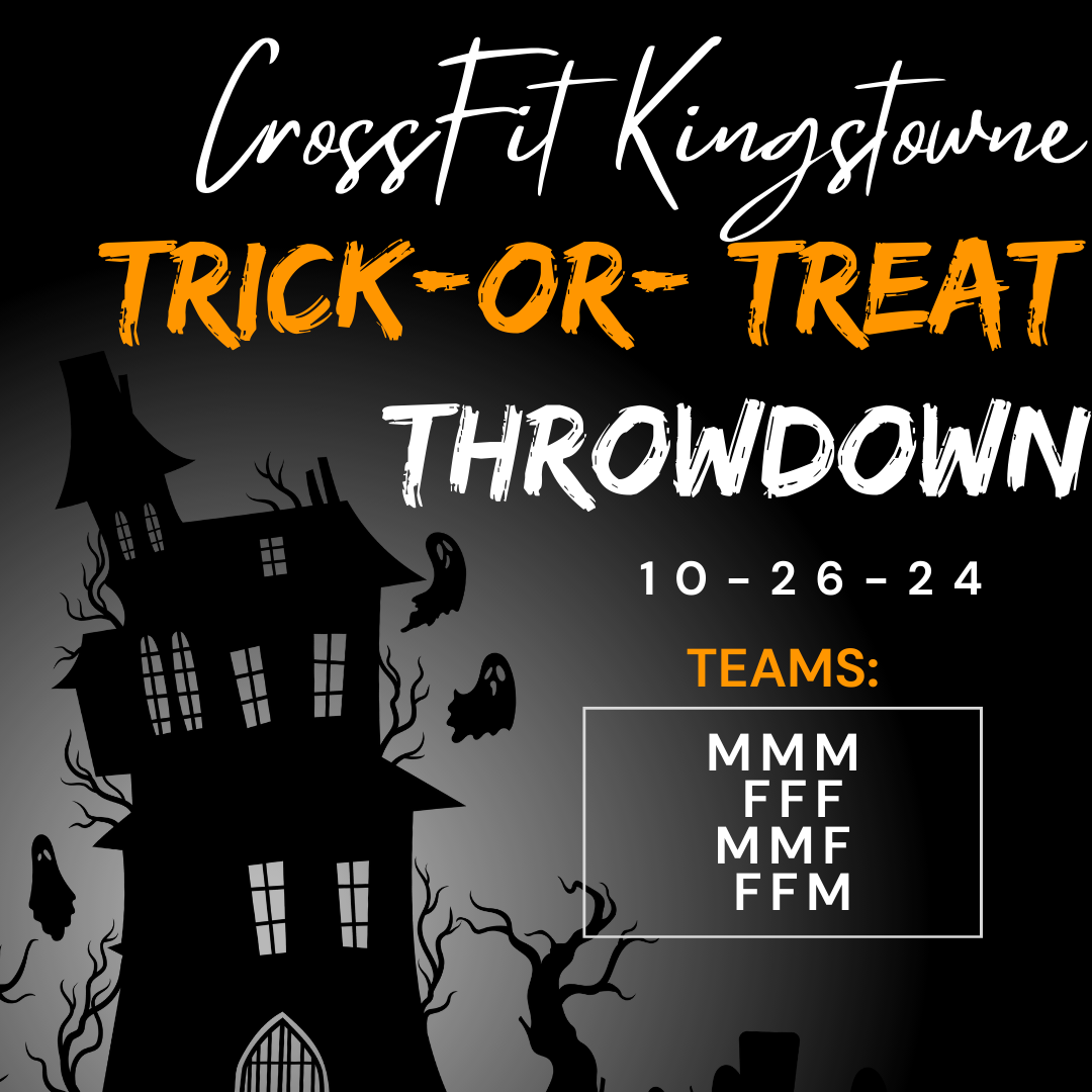 CrossFit Kingstowne Trick or Treat Throwdown  logo