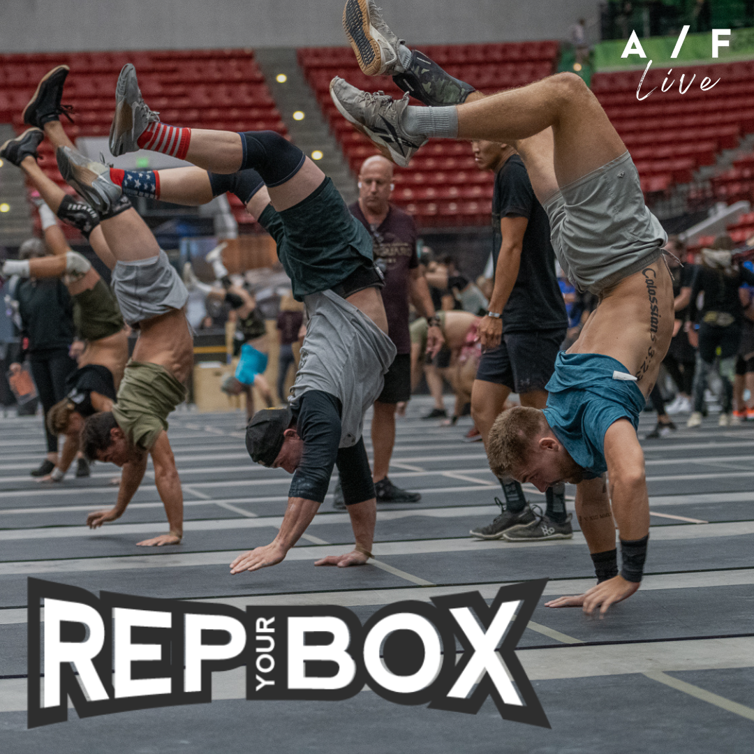 Rep Your Box @ CrossFit Megalodon logo