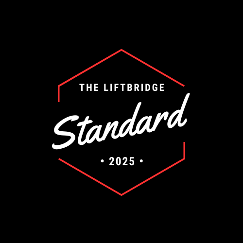 The LiftBridge Standard 2025 logo