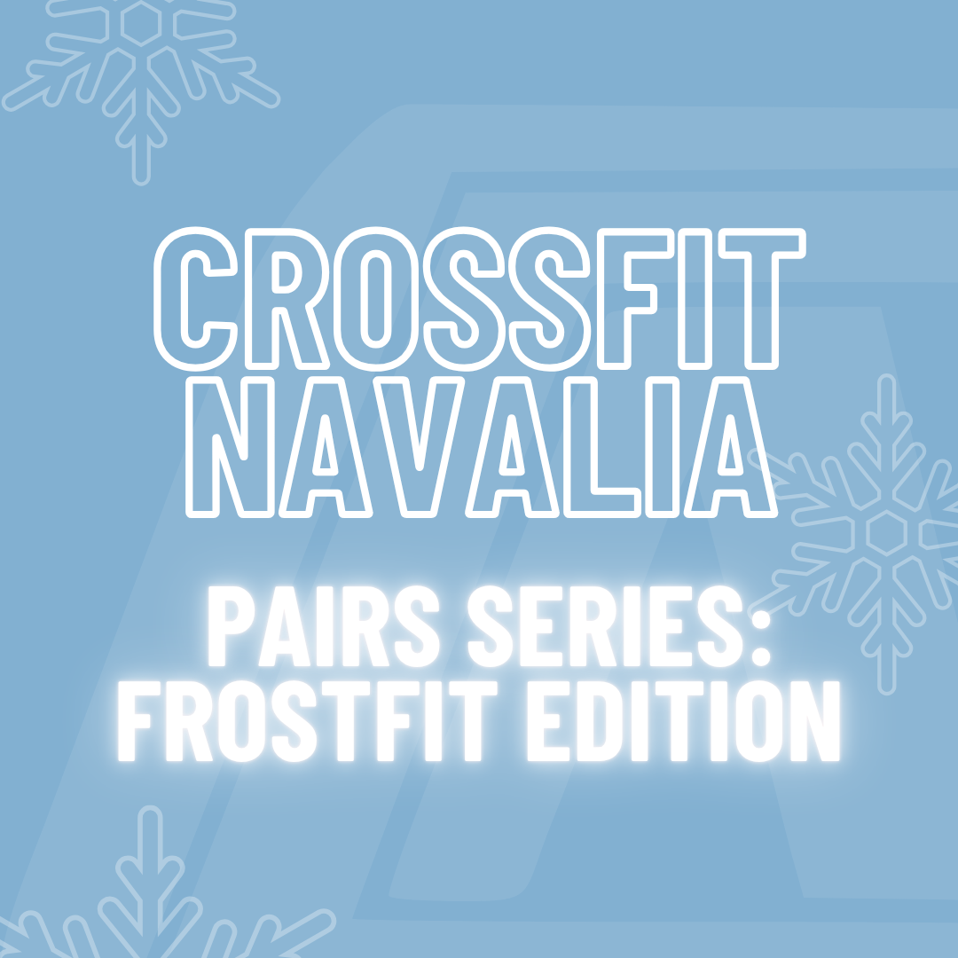 CrossFit Navalia's Pairs Series - FrostFit Edition logo