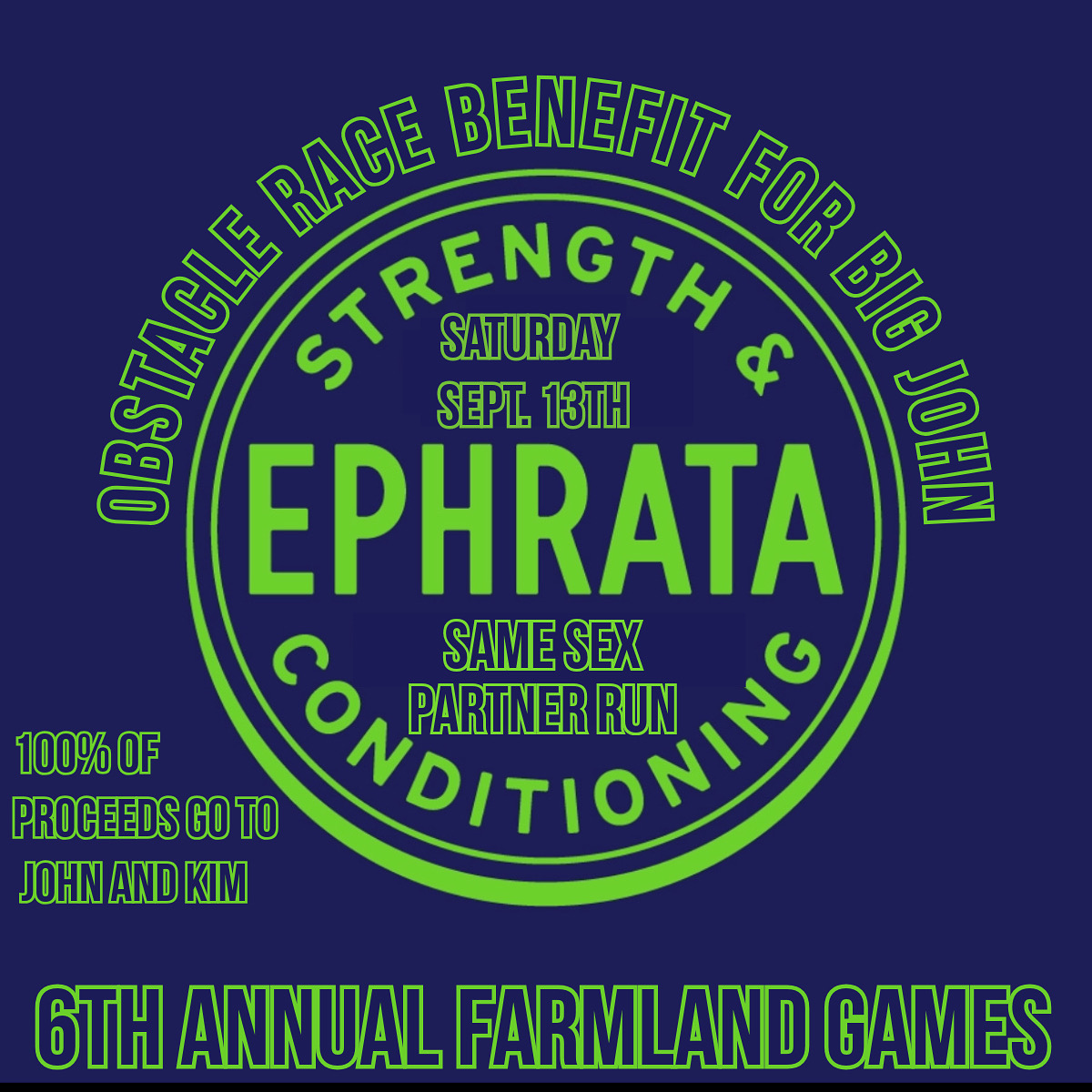 ESC Fitness Race for Big John logo