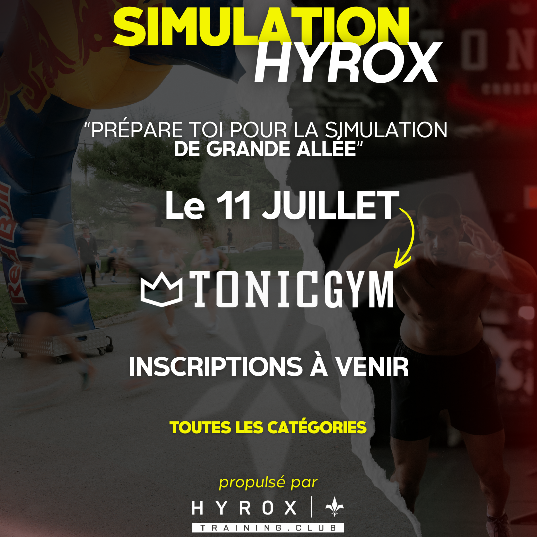 Simulation Hyrox Quebec - Tonic Gym logo