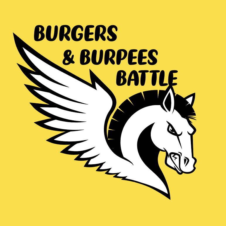 BURGER & BURPEES BATTLE logo