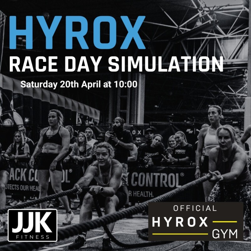 HYROX RACE DAY SIMULATION - INDIVIDUALS logo