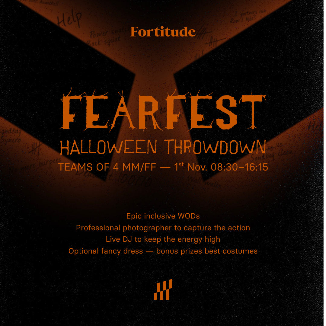 Fortitude Fearfest - The Throwdown logo
