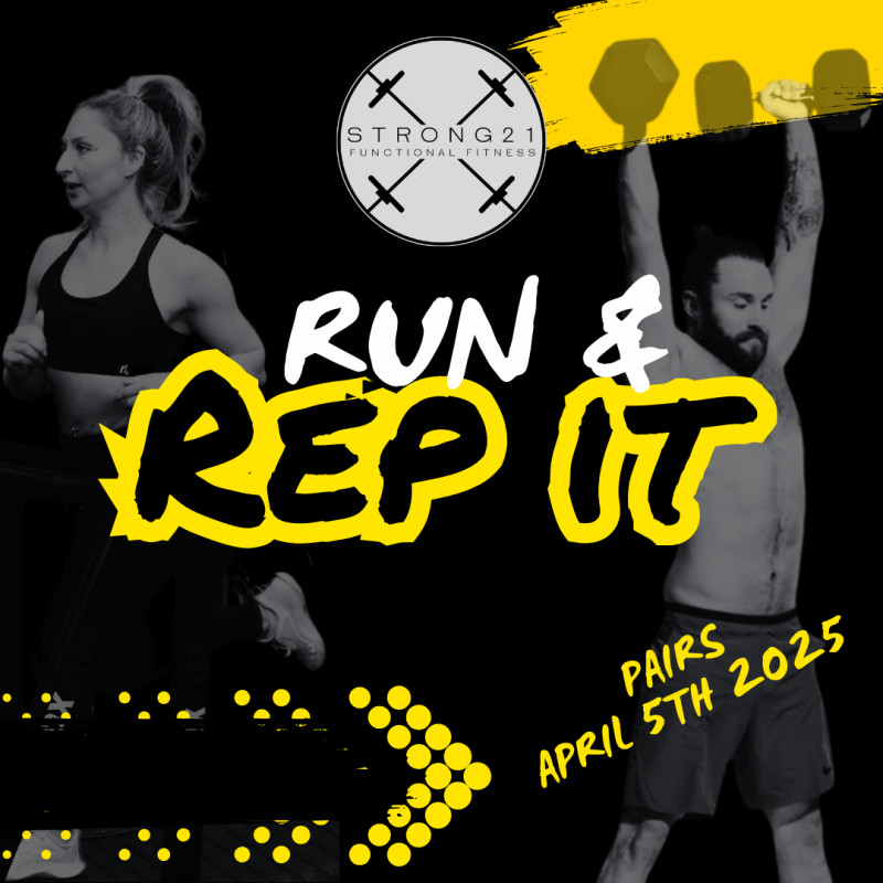 RUN & REP IT logo