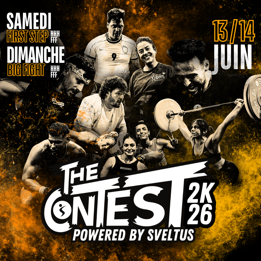The Contest 2026, powered by Sveltus logo