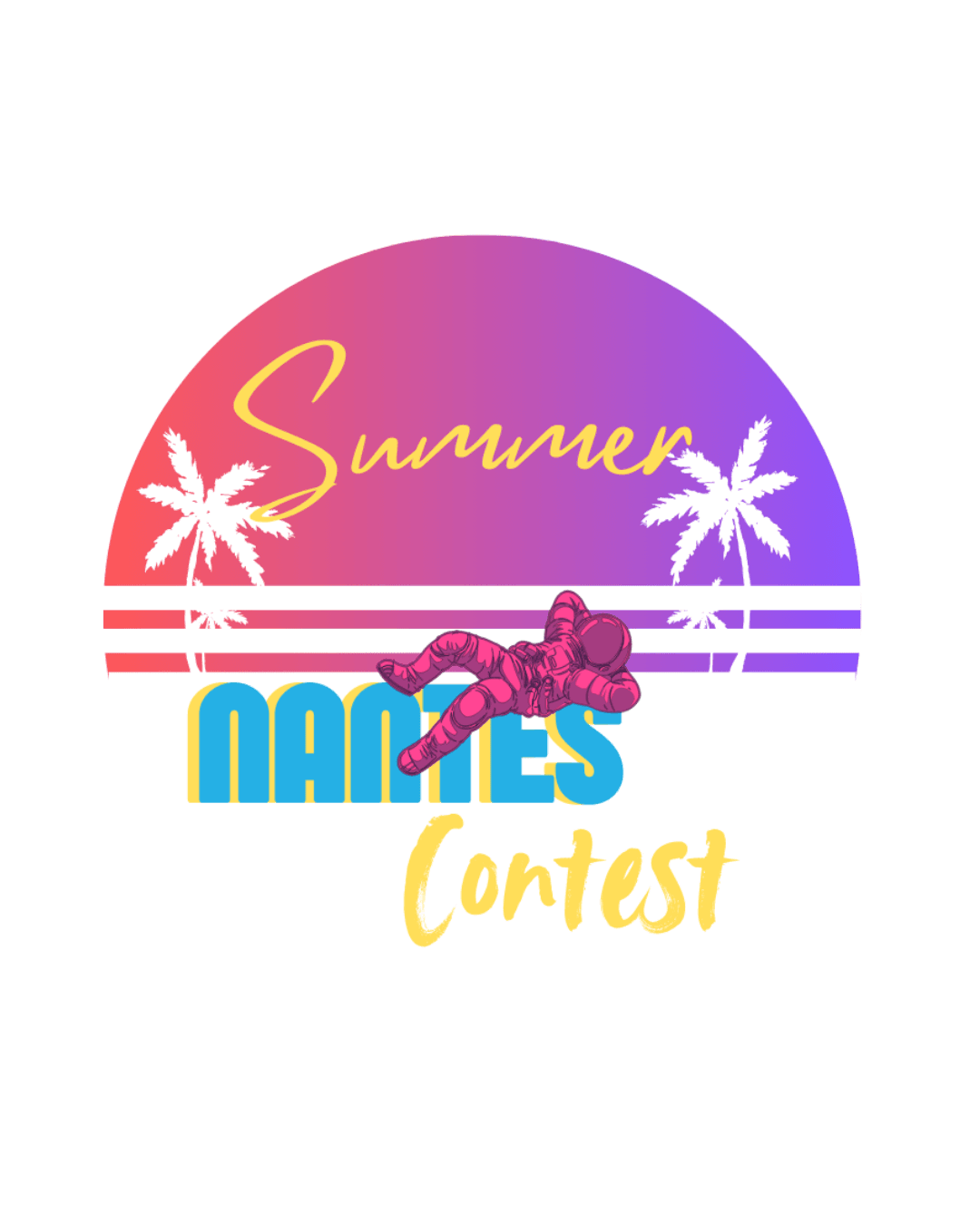 Summer nantes contest 2025 logo