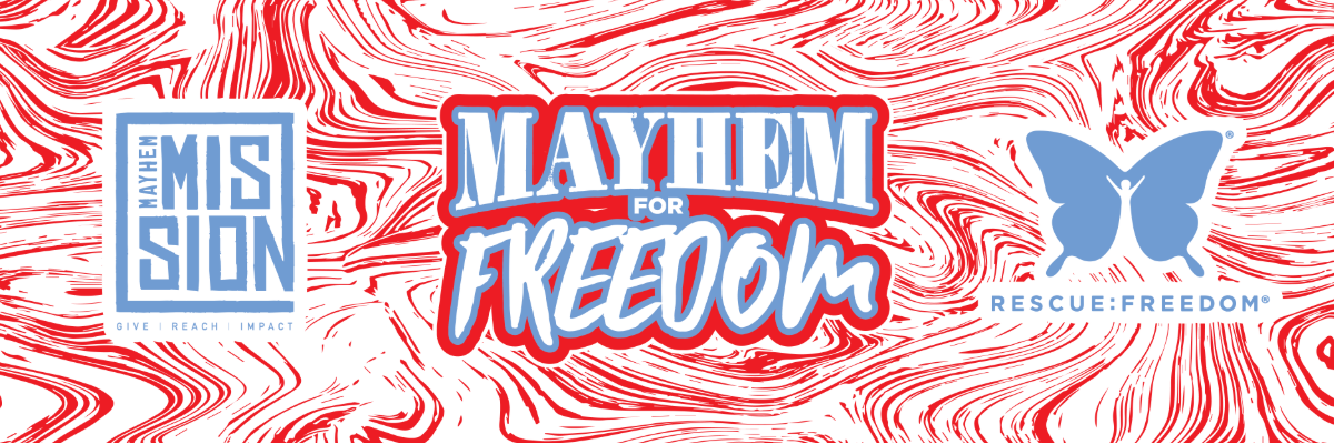Mayhem for Freedom 2022 logo
