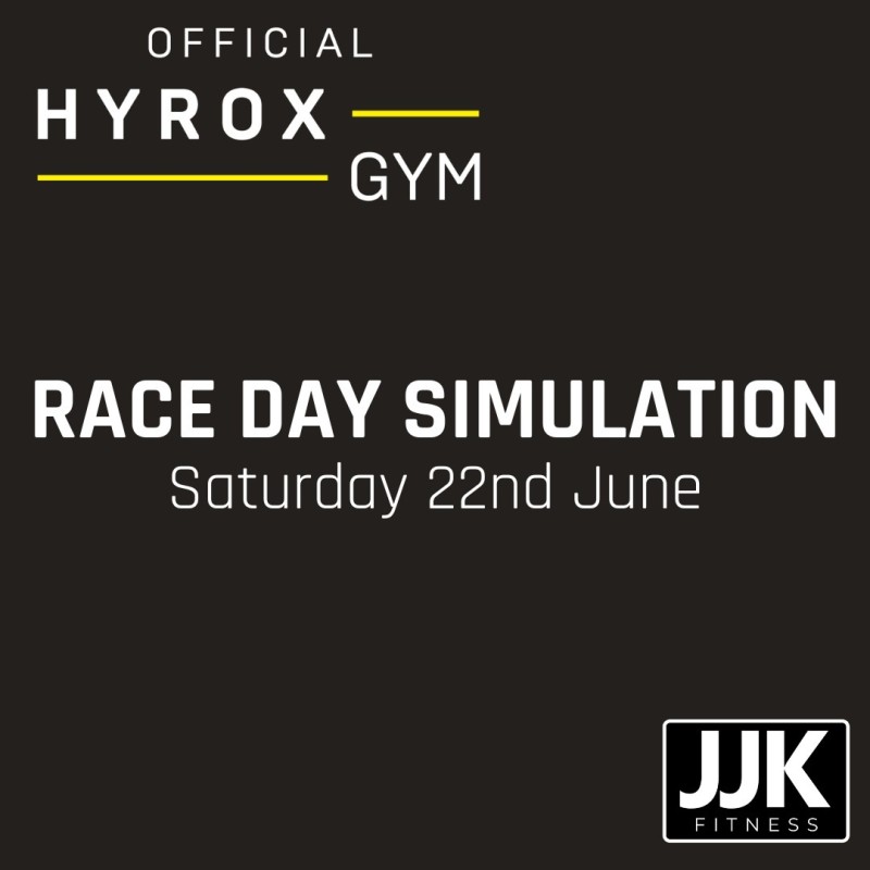 HYROX RACE DAY SIMULATION - INDIVIDUALS logo