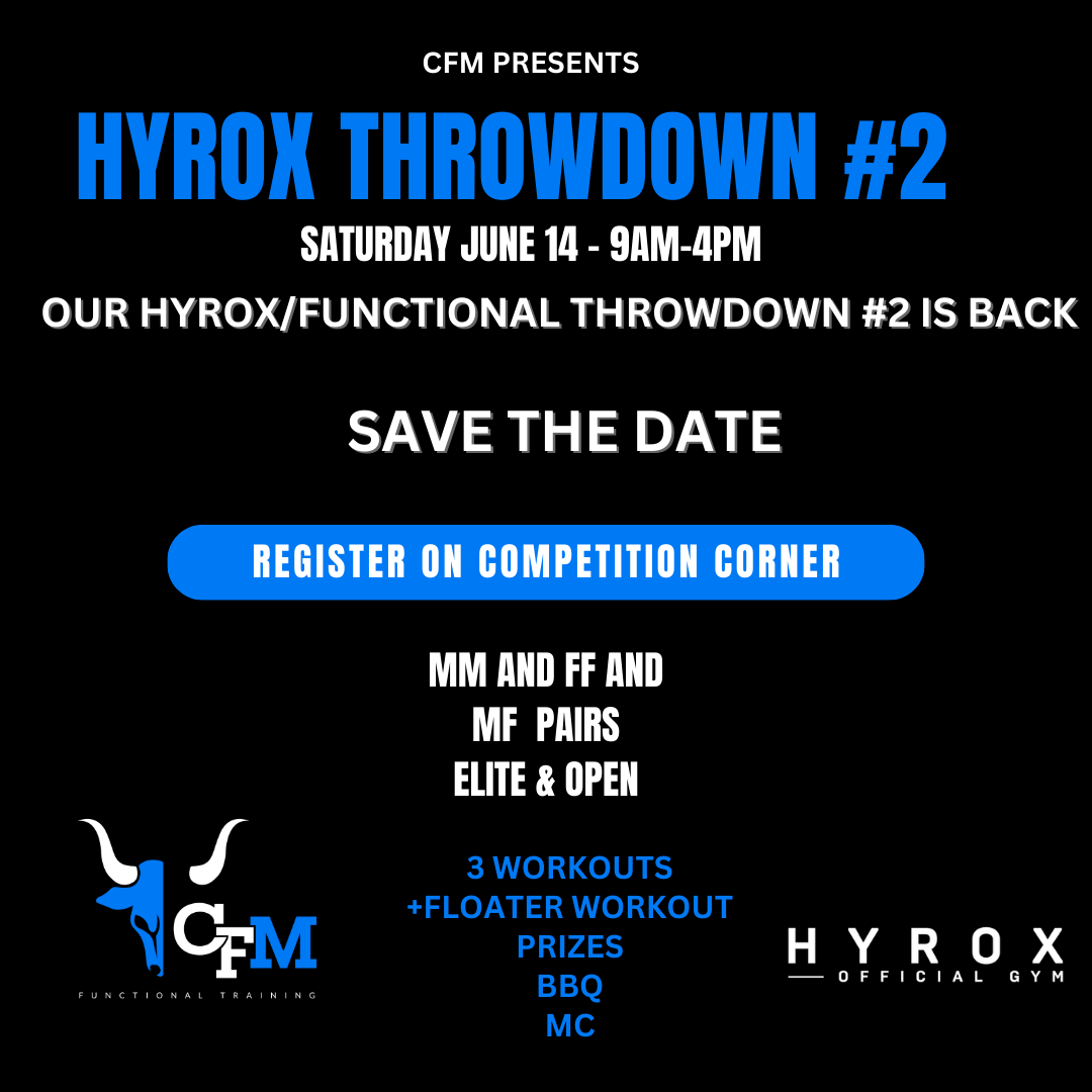 HYROX/FUNCTIONAL THROWDOWN #2 logo