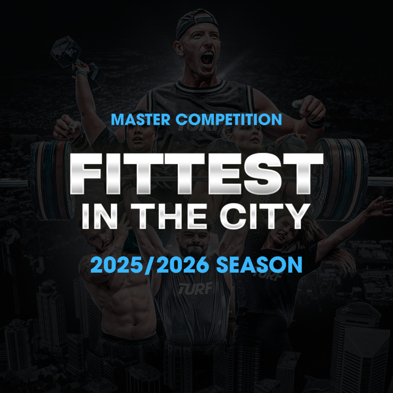 TURF GAMES FITTEST IN THE CITY 2025 SEASON logo