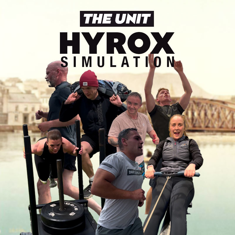 THE UNIT - HYROX SIM logo