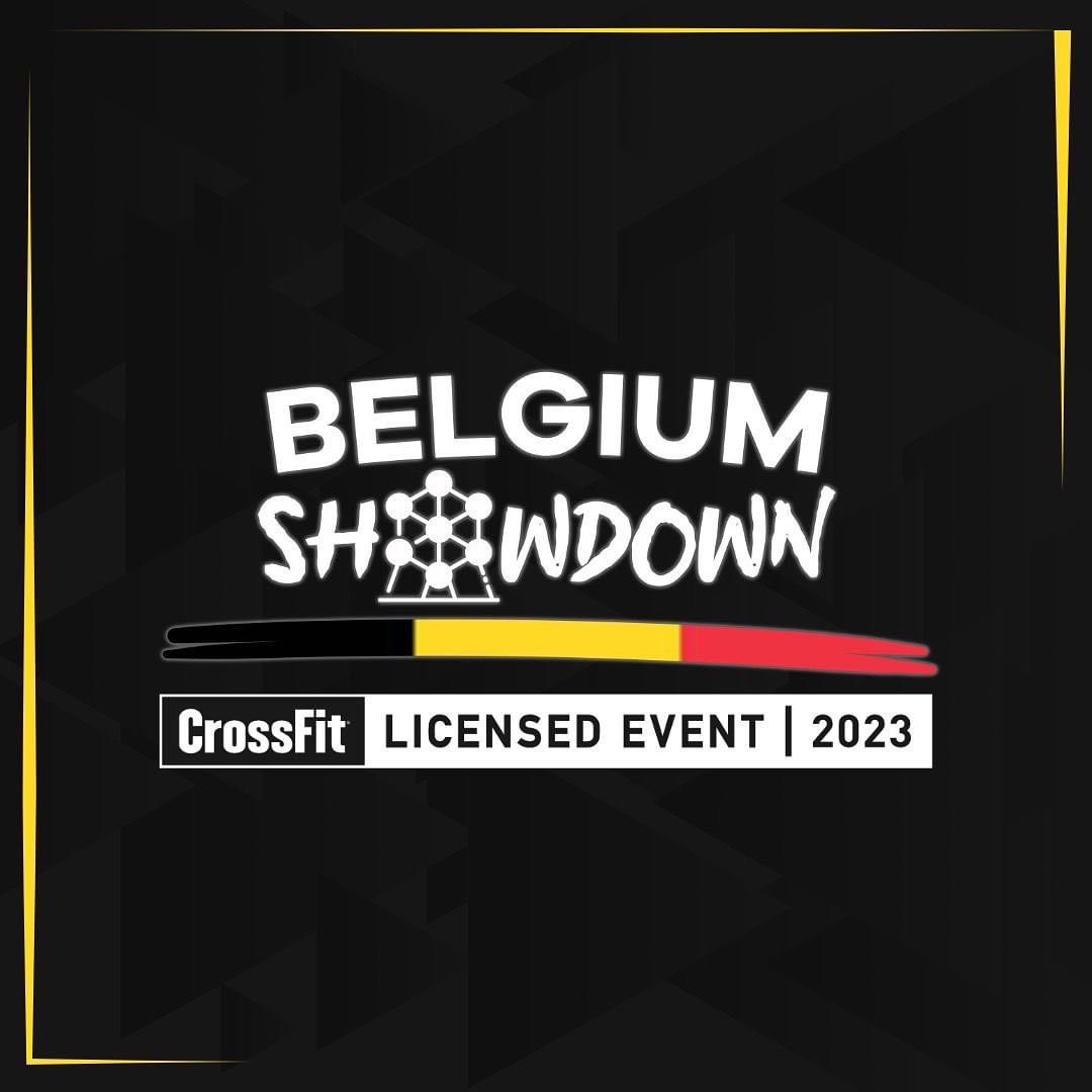 The 2023 Belgium Showdown Buddy Qualifiers - Official 2023 CrossFit® Licensed Event logo