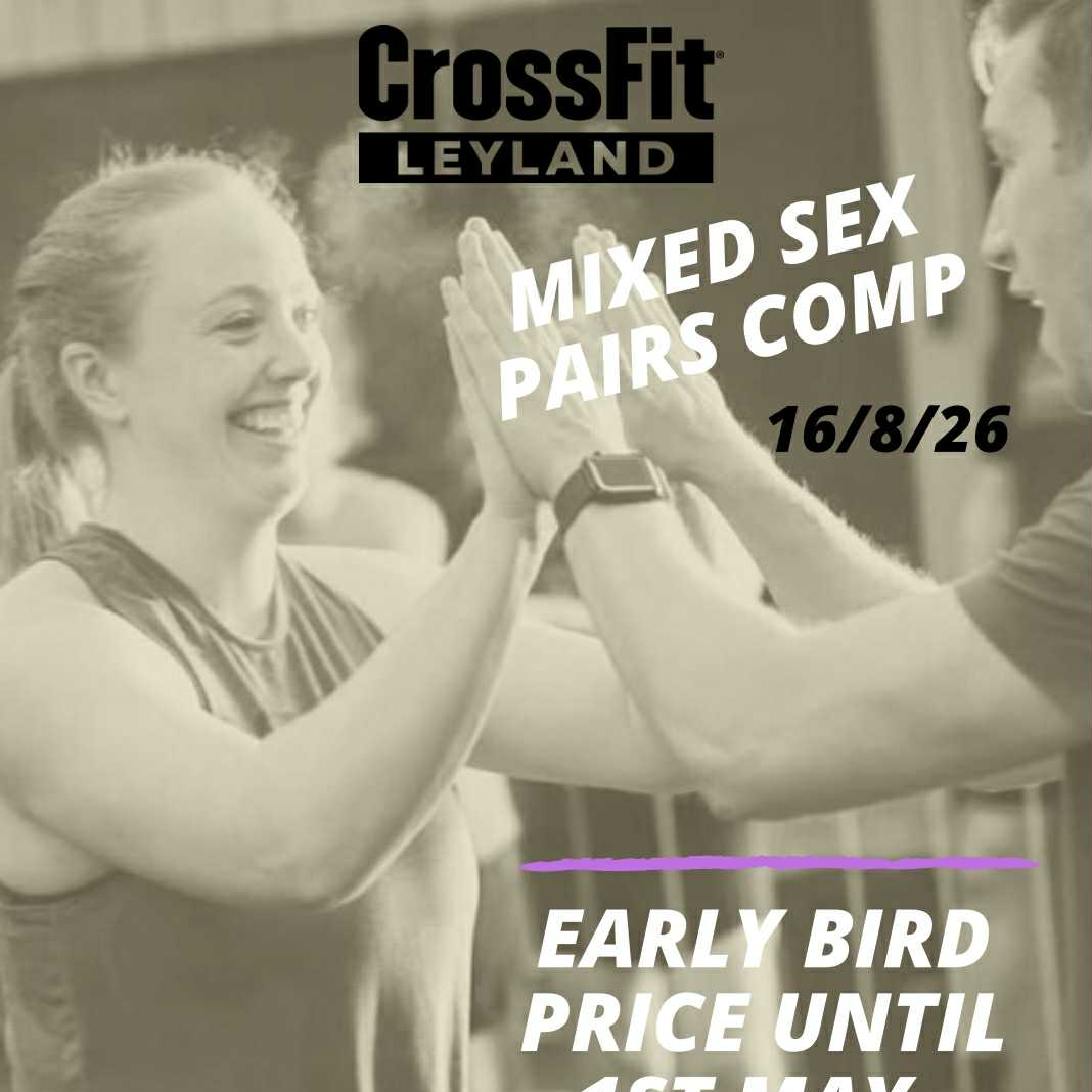 CrossFit Leyland Mixed Sex Pairs Competition logo