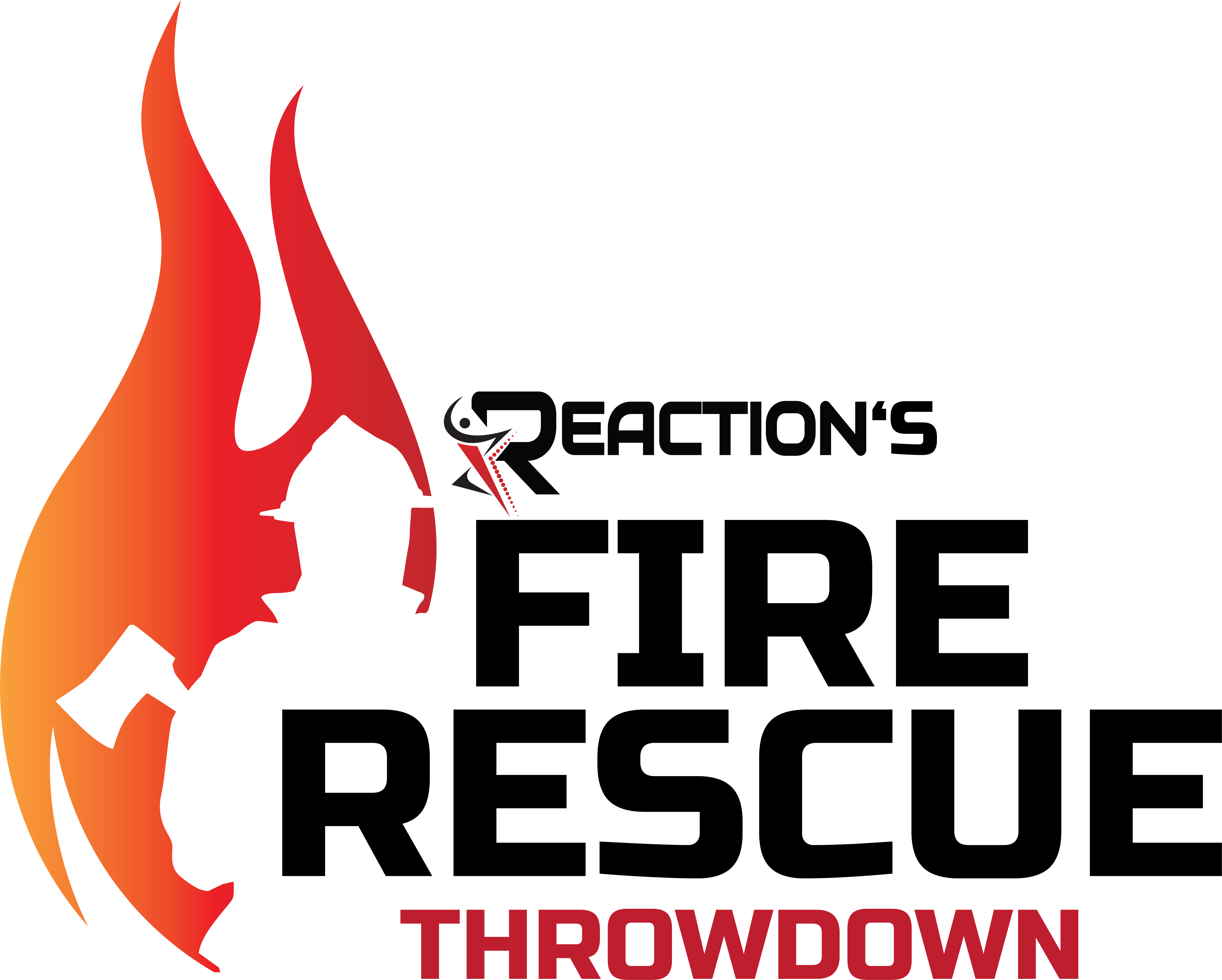 Reaction's Fire Rescue Throwdown 2025 logo