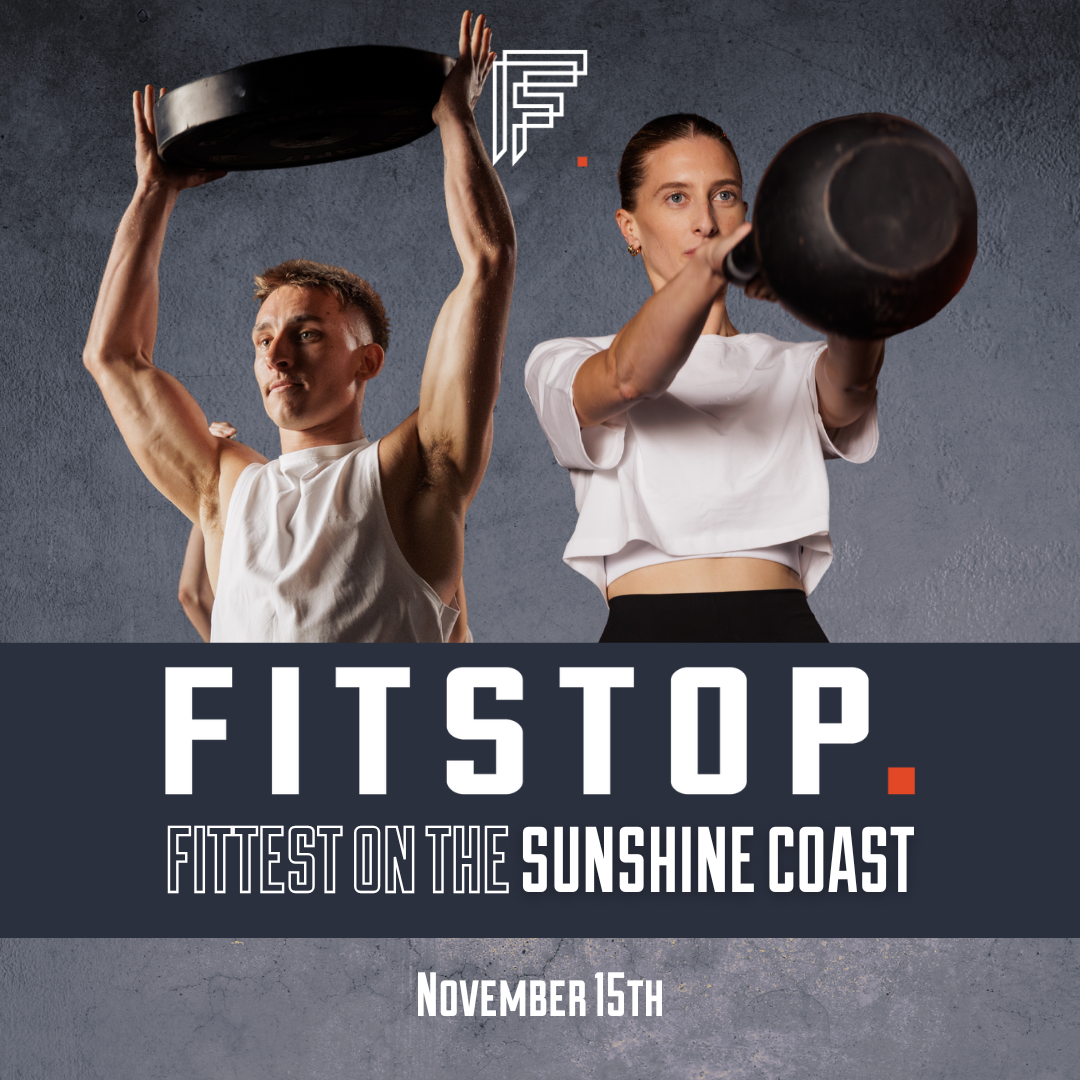 Fitstops Fittest in the Sunshine Coast logo
