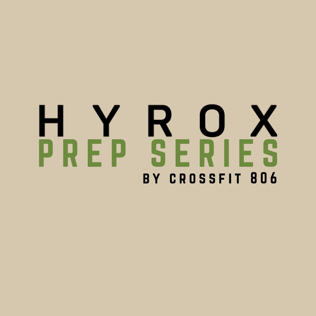 HYROX Prep Series by CrossFit 806 logo