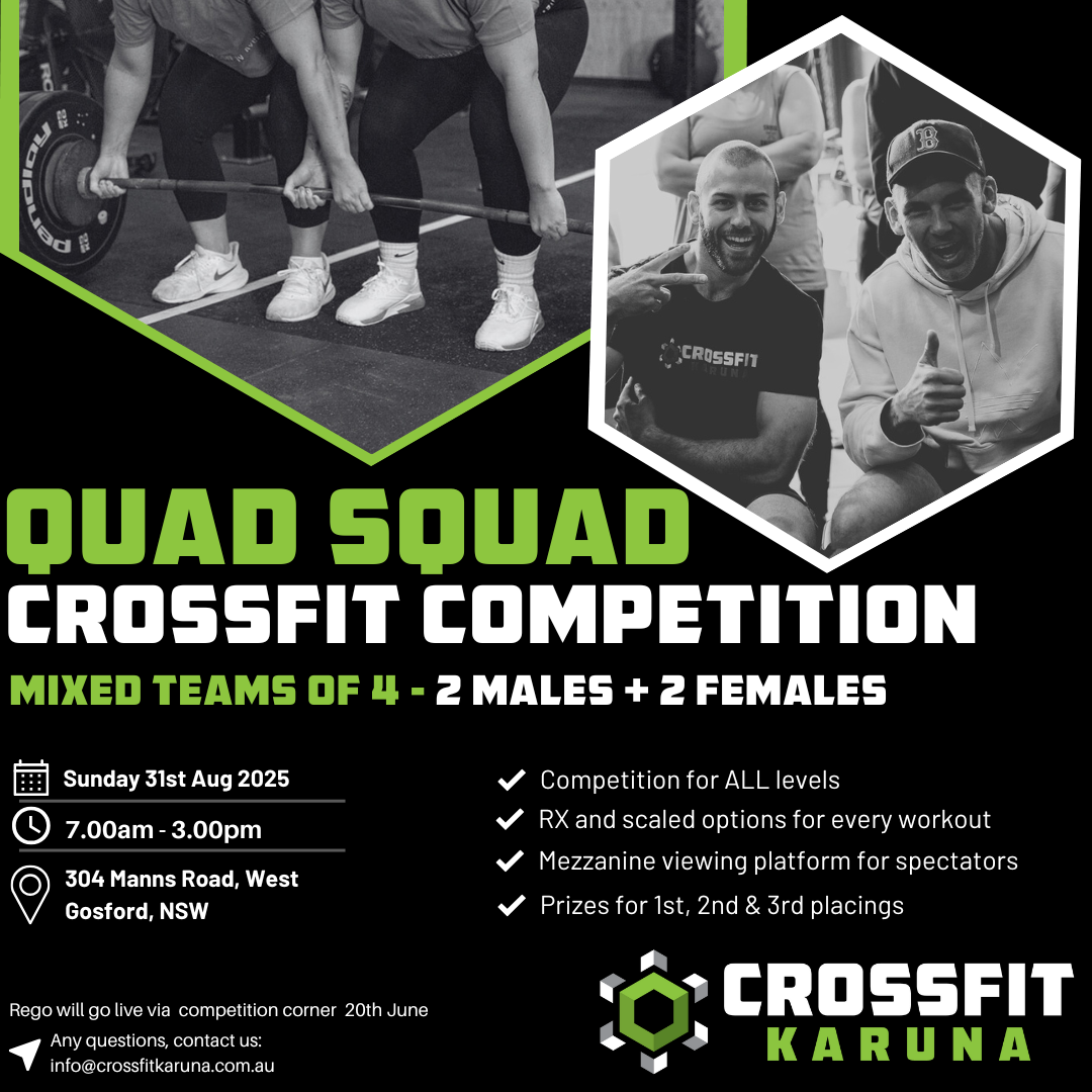 Karuna's QUAD SQUAD  logo