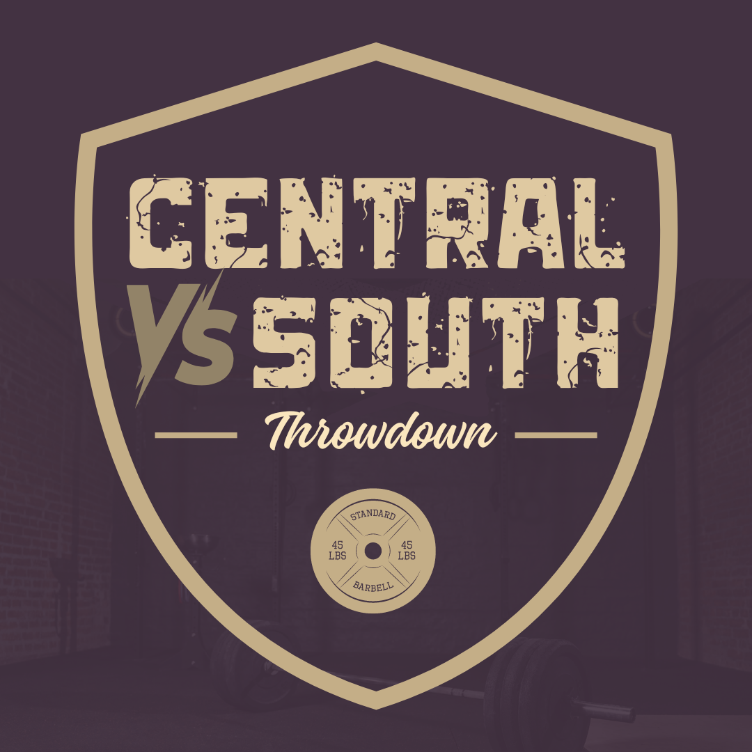 Central vs South Throwdown 2025 logo