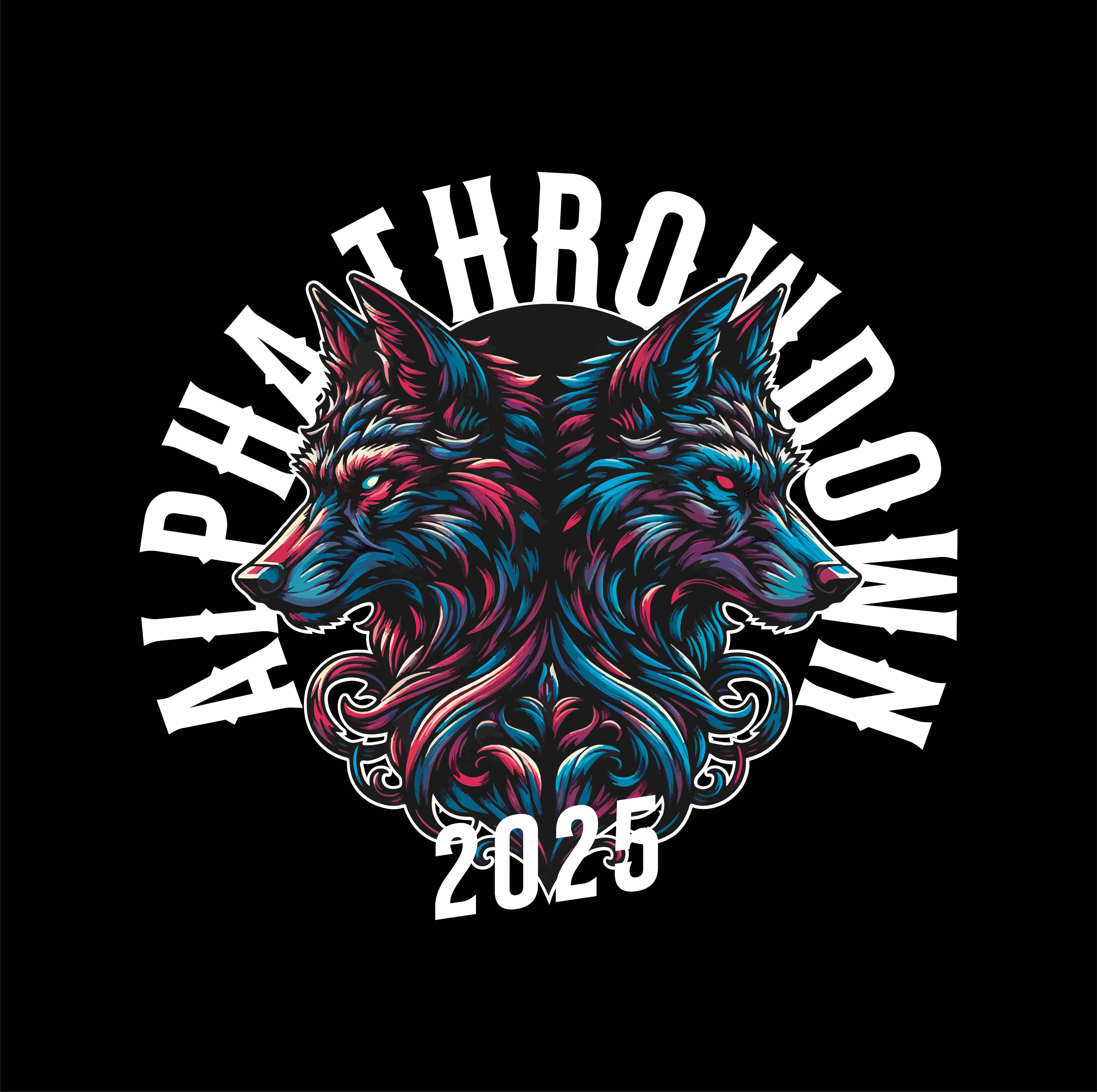 Alpha Throwdown 2025 logo