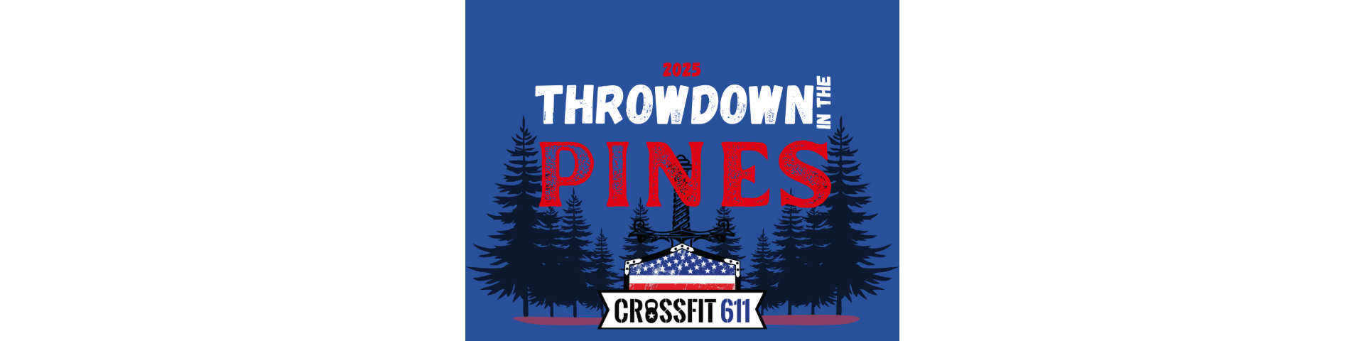 2025 Throwdown in the Pines logo